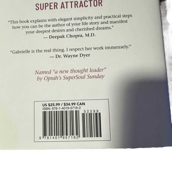 2/$10 Super Attractor by Gabrielle Bernstein - Hardcover - Picture 2 of 2